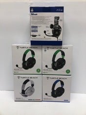 QUANTITY OF HEADSETS TO INCLUDE TURTLE BEACH RECON 50X GAMING HEADSET: LOCATION - E