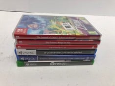 QUANTITY OF ASSORTED GAMES TO INCLUDE EA FC 25 FOR NINTENDO SWITCH: LOCATION - E