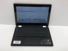 ACER CHROMEBOOK R11 32GB LAPTOP: MODEL NO C738T. INTEL CELERON N3160, 4GB RAM, [JPTE71980]: LOCATION - J