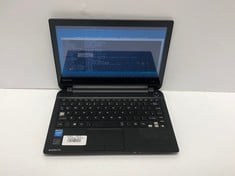 TOSHIBA SATELLITE PRO NB10T-A-11G 500GB LAPTOP.. INTEL CELERON CPU N2830@ 2.16GHZ, 4GB RAM, [JPTE71809]: LOCATION - J