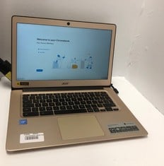 ACER CHROMEBOOK 14 32GB LAPTOP: MODEL NO N16P1. INTEL CELERON N3160, 4GB RAM, [JPTE71520]: LOCATION - I