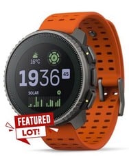 SUUNTO VERTICAL SPORTS WATCH - GPS SMARTWATCH, DUAL FREQUENCY GPS, FREE OFFLINE MAPS, UP TO 50 DAYS BATTERY LIFE, MILITARY RESISTANT CASE, WATERPROOF TO 100M, RRP 699€.