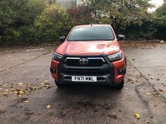 TOYOTA HILUX INVINCIB X D-4D4WD ORANGE LIGHT 4X4 UTILITY, REGN: FN71 MWL, 6 SPEED AUTO DIESEL, MILEAGE 60609 (UNVERIFIED), 1 FORMER KEEPER, VIN/CHASSIS NO: AHTBA3CD306207231, COMES WITH KEY *PLEASE N