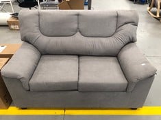 TWO SEATER SOFA GREY COLOUR.