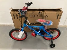 HUFFY SPIDERMAN CHILDREN'S BIKE WITH WHEELS P.V.P. €135,58.