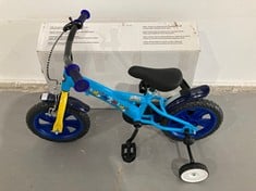 MARVEL AMAZING FRIENDS CHILDREN'S BIKE WITH TRAINING WHEELS .