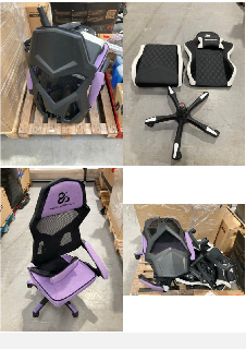 2 X GAMING CHAIRS INCLUDING NEWSKILL (BROKEN OR INCOMPLETE).