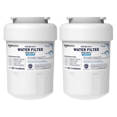 PALLET WITH QUANTITY OF REPLACEMENT WATER FILTER FOR GE MWF REFRIGERATOR - ADVANCED FILTRATION - PACK OF 2.