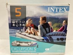 INTEX INFLATABLE BOAT EXCURSION 5 WITH 2 PADDLES 366X168X43 CM (P.V.P. 174,95€).