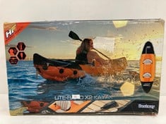 BESTWAY - HYDRO-FORCE LITE-RAPID INFLATABLE KAYAK 321 X 88 X 42 CM 2 PERSONS WITH PADDLES (P.V.P. 131,33€).