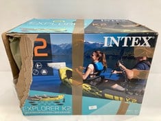 INTEX ADULT INFLATABLE KAYAK EXPLORER K2 FOR 2 PERSONS (P.V.P. 129,95€).