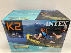 INTEX ADULT INFLATABLE KAYAK EXPLORER K2 FOR 2 PERSONS (P.V.P. 129,95€).