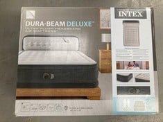 INTEX DURA BEAM DELUXE INFLATABLE MATTRESS 1.52 X 2.36 X 86CM.