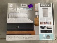 INTEX DURA BEAM DELUXE INFLATABLE MATTRESS 1.52 X 2.36 X 86CM.