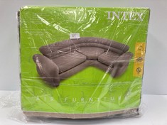 INTEX AIR FURNITURE CORNER SOFA MEASURING 2.57M X 2.03M X 76CM .