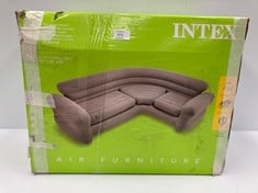 INTEX AIR FURNITURE CORNER SOFA MEASURING 2.57M X 2.03M X 76CM .