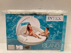 INTEX 58292EU - CREAM CANOPY INFLATABLE ISLAND - 199X150 CM.