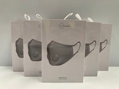 5 X AIRINUM URBAN AIR MASK 2.0 (SEALED) - LOCATION 18A.