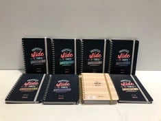 8 X ASSORTED MR.WONDERFUL DIARIES 2022-2023-LOCATION 14A.