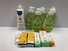 RANGE OF BABY CARE PRODUCTS INCLUDING GOHNSON'S BABY SHAMPOO-LOCATION 15A.