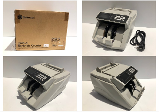 SAFESCAN 2465-S BANKNOTE COUNTER COUNTS THE VALUE OF MIXED EURO BANKNOTES - 7 POINT COUNTERFEIT DETECTOR - MACHINE FOR COUNTING SORTED BANKNOTES OF ANY CURRENCY (TOTAL P.V.P 554€)-LOCATION 13A.