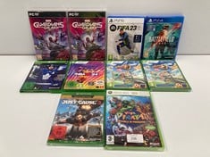 10 X ASSORTED GAMES INCLUDING PS5 FIFA 2023 - LOCATION 47A.