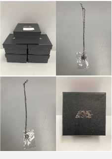 5 X SILVER SEA BRAVE NECKLACES MODEL SBN-WORLD-KOMPASS 59 - LOCATION 31A.