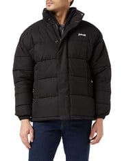 SCHOTT NYC NEBRASKA, MEN'S JACKET, BLACK, L-LOCATION 12A.