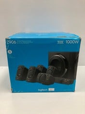 LOGITECH Z906 SPEAKERS THX SURROUND SOUND 1000W (TOTAL P.V.P 347€) - LOCATION 25A.