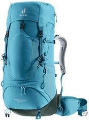 DEUTER BACKPACK AIRCONTACT LITE 35 + 10 SL LAGOON-IVY S/L UNISEX ADULTS - LOCATION 29B.