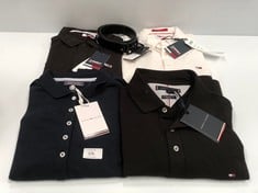 5 X TOMMY HILFIGER BRAND CLOTHING INCLUDING BLACK POLO SHIRT SIZE XL - LOCATION, 42B.