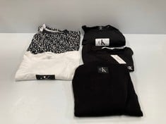 5 X CALVIN KLEIN CLOTHING VARIOUS SIZES AND STYLES INCLUDING BLACK JUMPER SIZE XL - LOCATION 26B.