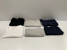 6 X EMPORIO ARMANI T-SHIRTS VARIOUS SIZES AND MODELS INCLUDING SIZE S - LOCATION 18B.