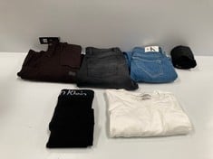 6 X GARMENTS VARIOUS SIZES, MODELS AND BRANDS INCLUDING CALVIN KLEIN SIZE L - LOCATION 18B.