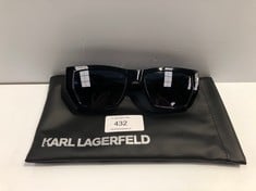 KARL LAGERFELD SUNGLASSES MODEL KL6123S(THEY ARE A BIT SCRATCHED)-LOCATION 2B.