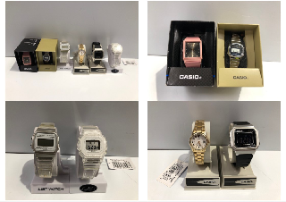 6 X WATCHES VARIOUS MODELS INCLUDING CASIO MODEL W217H-LOCATION 2B.