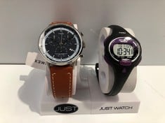 2 X TIMEX WATCHES VARIOUS MODELS INCLUDING M921-LOCATION 2B.