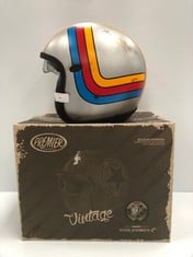 PREMIER VINTAGE OPEN FACE HELMET SIZE L (TOTAL P.V.P 191.99€) - LOCATION 41A.