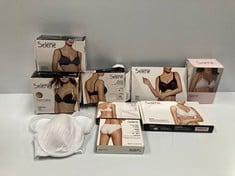 9 X SELENE GARMENTS VARIOUS SIZES AND MODELS INCLUDING LOREA BRA - LOCATION 19B.