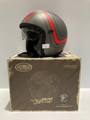 PREMIER HELMETS OPEN FACE HELMET SIZE L (TOTAL P.V.P 186€) - LOCATION 41A.