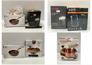 5 X KITCHEN ITEMS VARIOUS MAKES AND MODELS INCLUDING AICOK POPCORN MACHINE - LOCATION 20B.