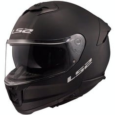 LS2, MOTO STREAM II BLACKMAT FULL FACE HELMET, M-LOCATION-16B.