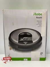 IROBOT ROOMBA I7156 WI-FI ROBOT HOOVER - MULTI-SURFACE RUBBER BRUSHES - MAPS AND ADAPTS TO YOUR HOME - RECOGNISES OBJECTS - PERSONALISED SUGGESTIONS - VOICE ASSISTANT COMPATIBLE - IMPRINT COORDINATIO