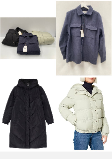 3 X COATS VARIOUS MAKES, MODELS AND SIZES INCLUDING SPRINGFIELD BLUE JACKET SIZE M - LOCATION 29C.