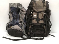 2 X RUCKSACK - LOCATION 37C.