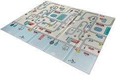 2 X BABIFY BABY PLAY MAT 1.5 CM THICK (FOLDABLE, NON-SLIP, REVERSIBLE, WATERPROOF, PORTABLE, 176X195X1,5 - LOCATION 49C.