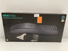 ERGO K860 LOGITECH (P.V.P. £86) - LOCATION 46A.