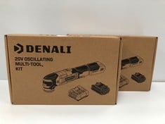 DENALI OSCILLATING MULTITOOL 20V WITH ACCESSORY SET 32 PIECES-LOCATION 7C.