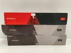 3 X MARS GAMING BRAND KEYBOARDS INCLUDING MODEL MCPRGB2 (MAY BE BROKEN OR INCOMPLETE) - LOCATION 42A.