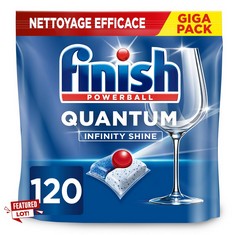 3 X FINISH QUANTUM INFINITY 120 TABLETS - LOCATION 51C.